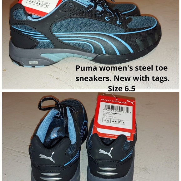 women's puma steel toe sneakers